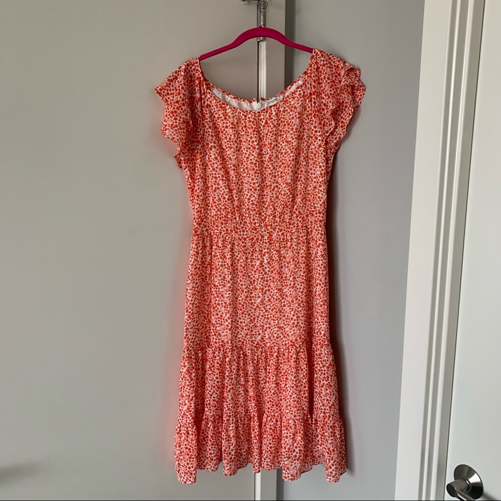 Jcrew factory tea length sundress